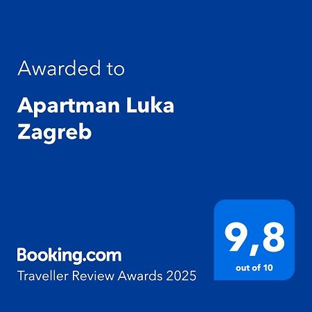 Apartman Luka Zagreb Extérieur photo
